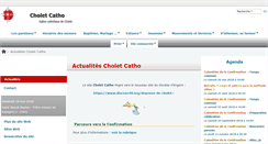 Desktop Screenshot of choletcatho.net